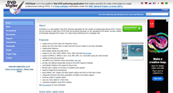 Desktop Screenshot of dvdstyler.org