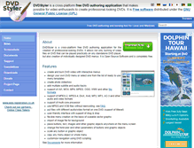 Tablet Screenshot of dvdstyler.org